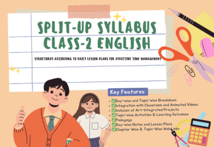 Split-Up - Syllabus Class 2 English
